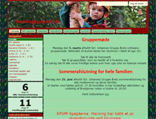 Tablet Screenshot of herningspejder.dk